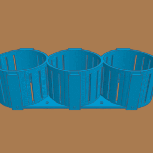 Spray Paint Modular Tray — Carbon-Fiber TPU